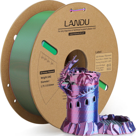 PLA Silk Tr iColor-Red_Green_Blue