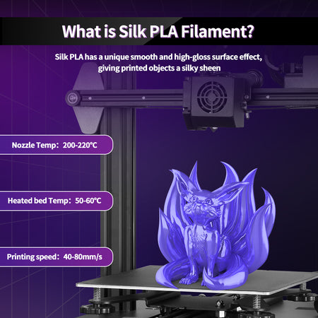 silk pla temperature